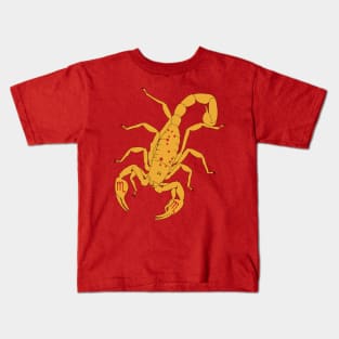 Scorpio (Marigold) Kids T-Shirt